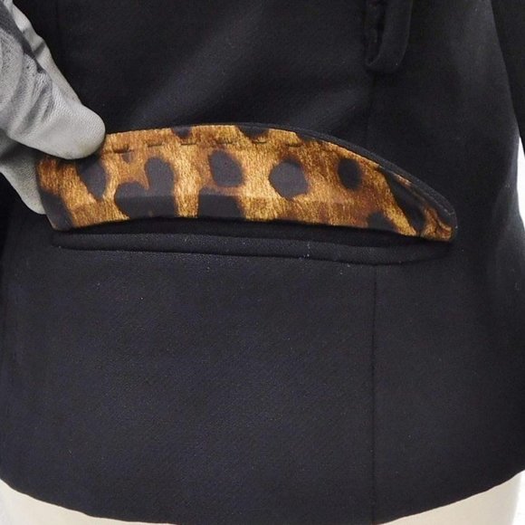 Dolce and Gabbana Black Double Jacket Skirt Set /COA - Picture 3 of 7